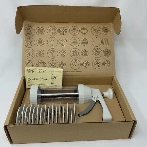 Pampered Chef Other - PAMPERED CHEF Cookie Press #1525 (open box)